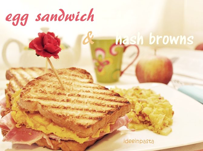 toast con uova