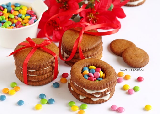scatole di gingerbread con sorpresa